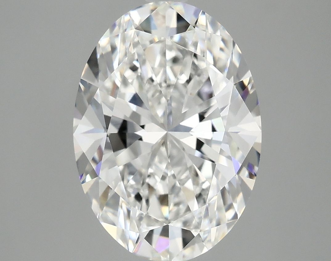 4.08 ct. oval Lab Grown Diamond front image