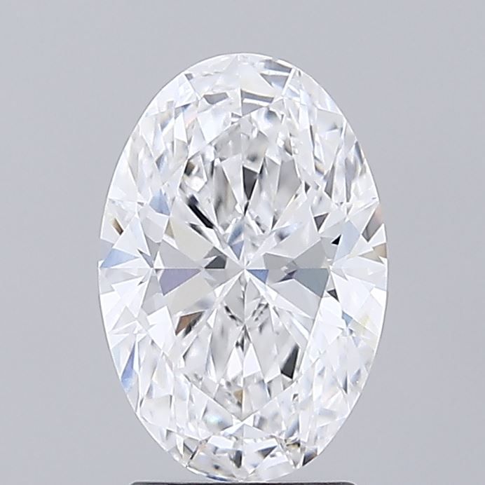 2.06 ct. oval Lab Grown Diamond front image