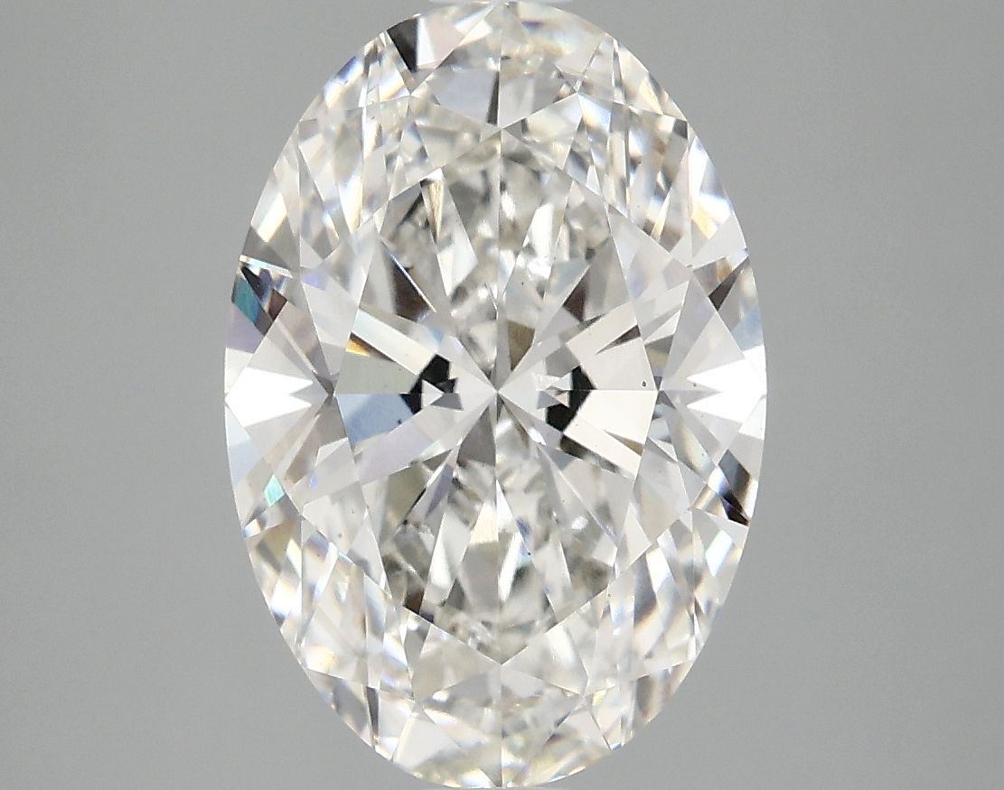 3.95 ct. oval Lab Grown Diamond front image