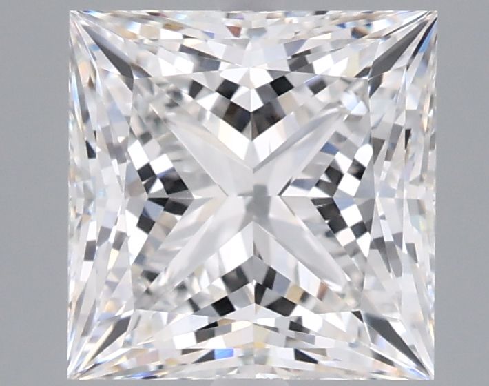 3.08 ct. princess Lab Grown Diamond front image