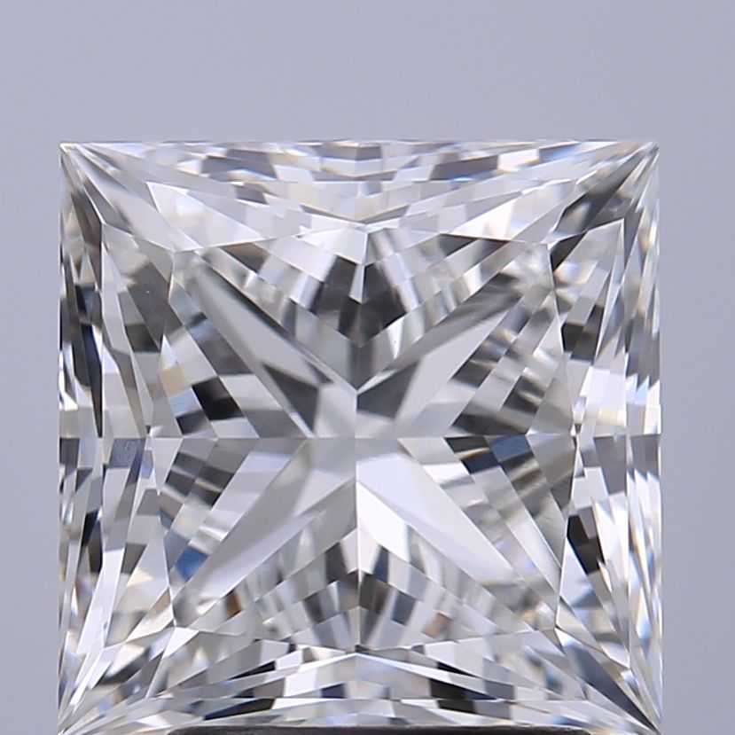 3.08 ct. princess Lab Grown Diamond front image