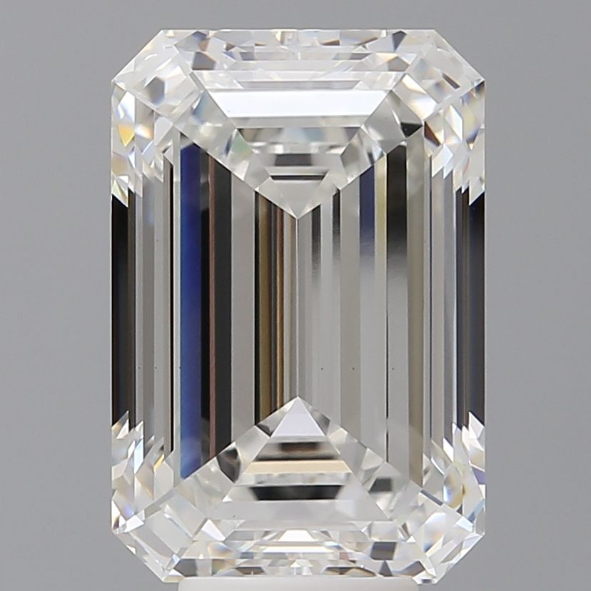 7.58 ct. emerald Lab Grown Diamond front image