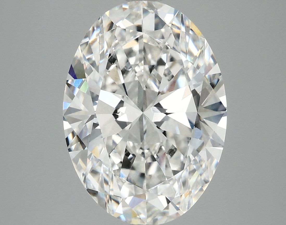 4.06 ct. oval Lab Grown Diamond front image