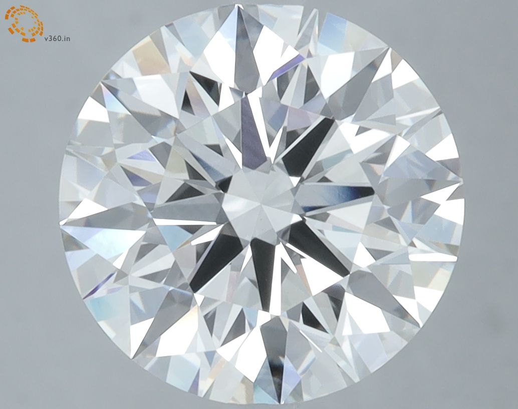 5.10 ct. round Lab Grown Diamond front image
