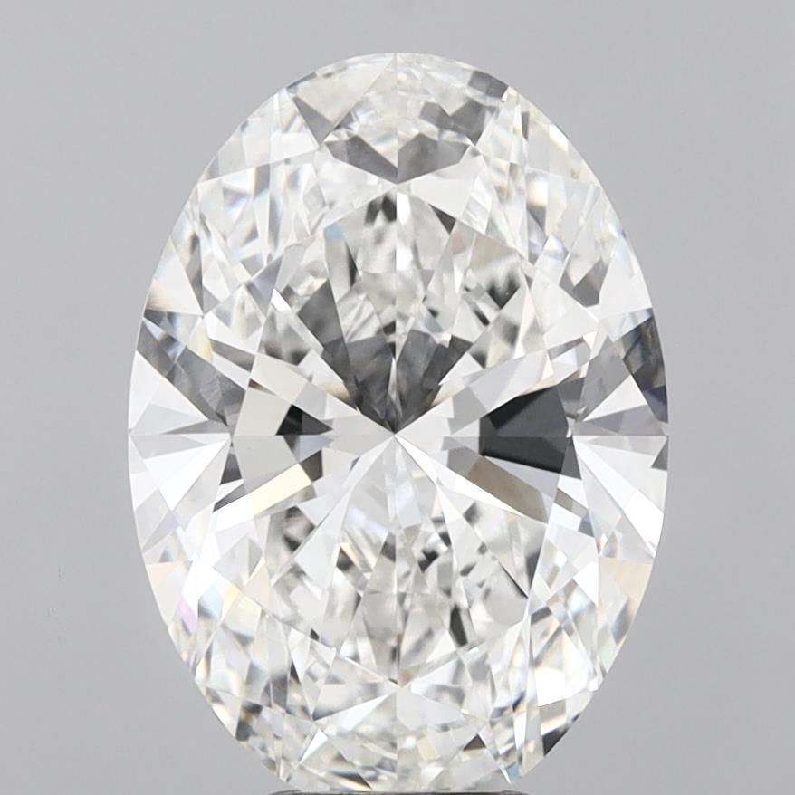 6.08 ct. oval Lab Grown Diamond front image