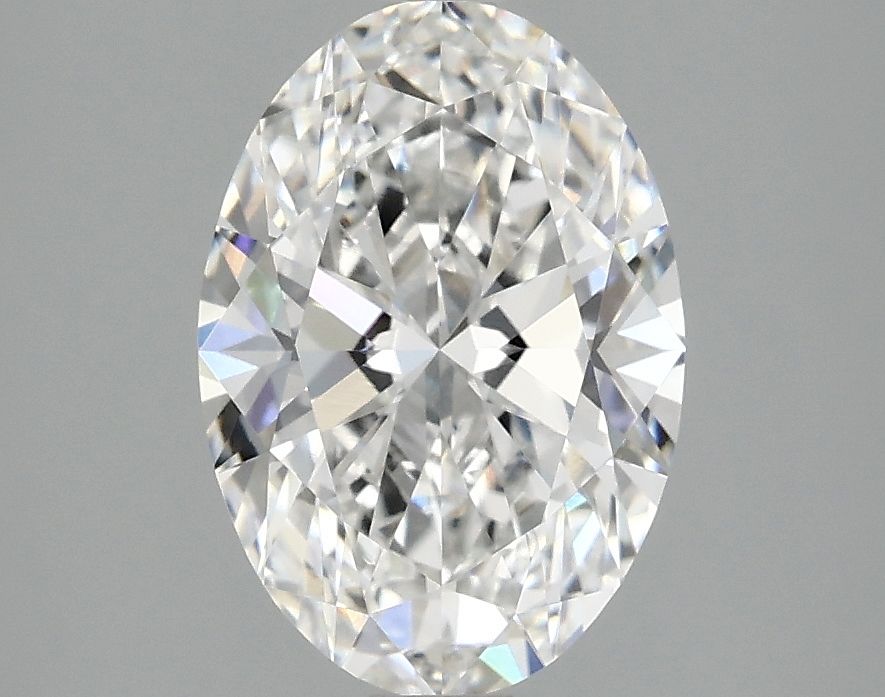 2.10 ct. oval Lab Grown Diamond front image