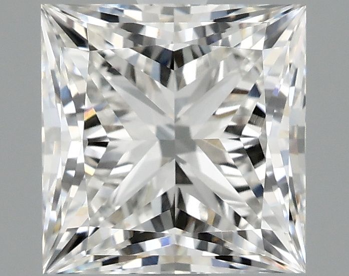 2.10 ct. princess Lab Grown Diamond front image