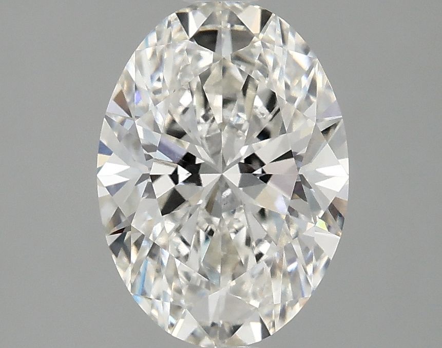 2.10 ct. oval Lab Grown Diamond front image