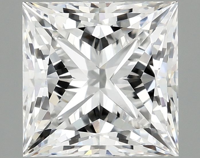2.10 ct. princess Lab Grown Diamond front image