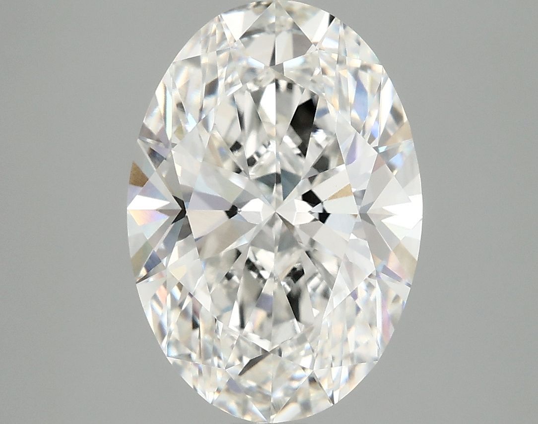 3.99 ct. oval Lab Grown Diamond front image