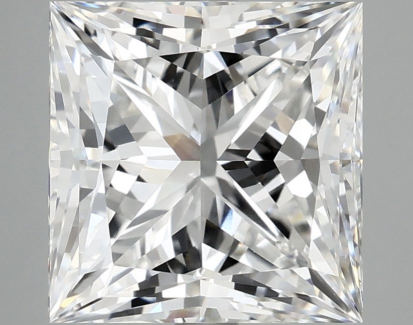 5.08 ct. princess Lab Grown Diamond front image