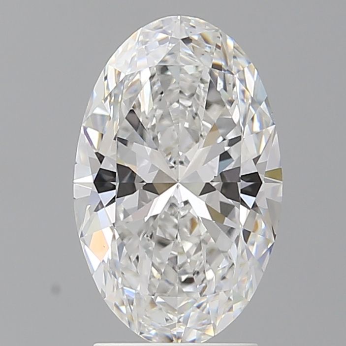 2.60 ct. oval Lab Grown Diamond front image