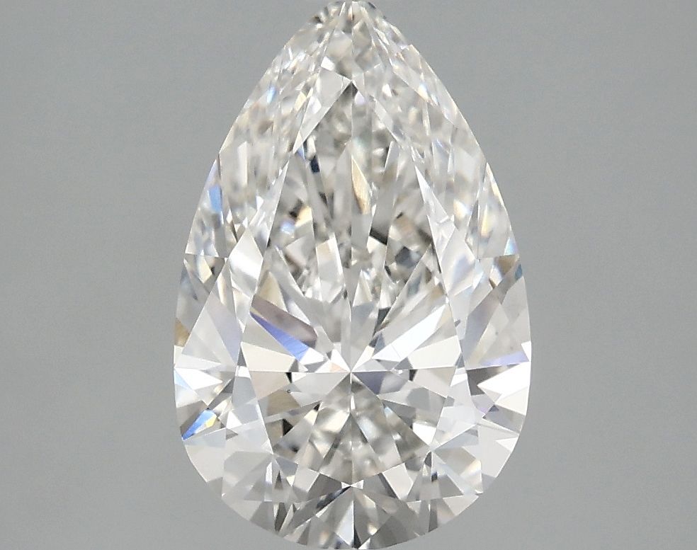 2.10 ct. pear Lab Grown Diamond front image
