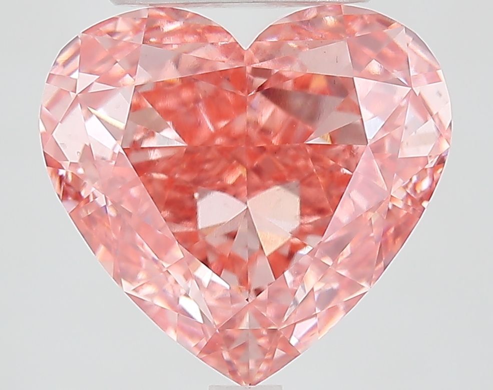 7.03 ct. heart Lab Grown Diamond front image