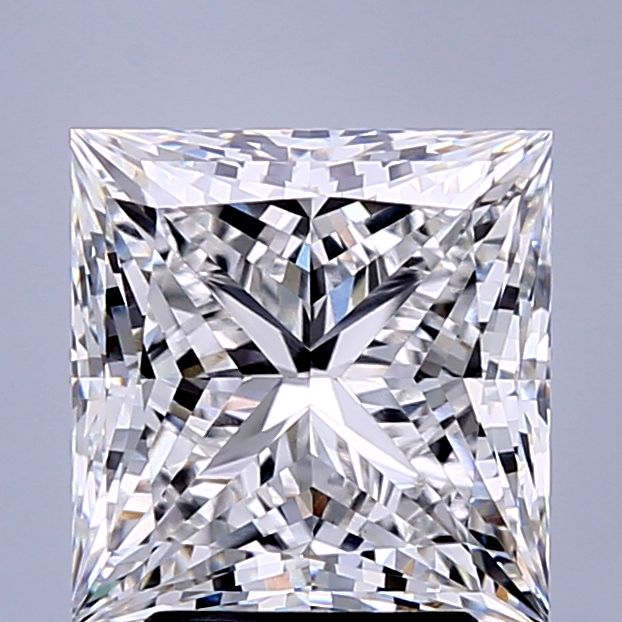 4.05 ct. princess Lab Grown Diamond front image