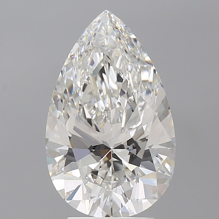 4.07 ct. pear Lab Grown Diamond front image