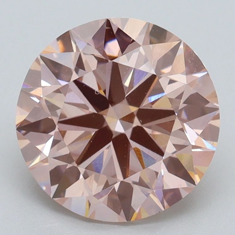 2.75 ct. round Lab Grown Diamond front image