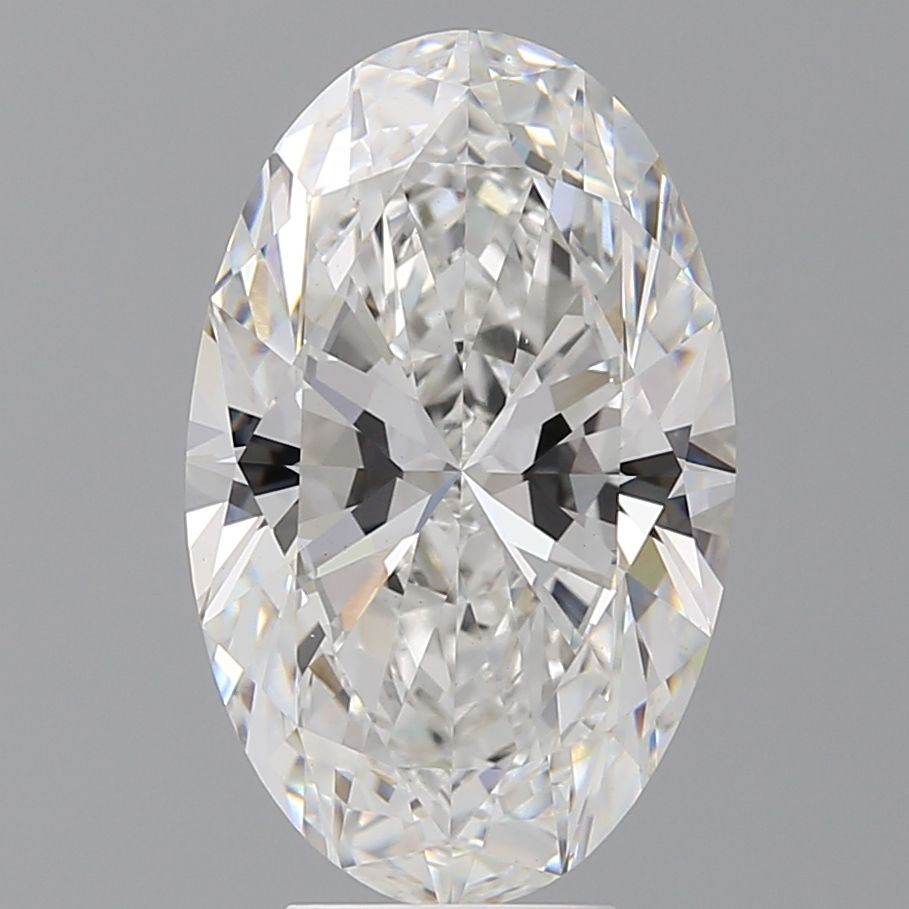 6.04 ct. oval Lab Grown Diamond front image