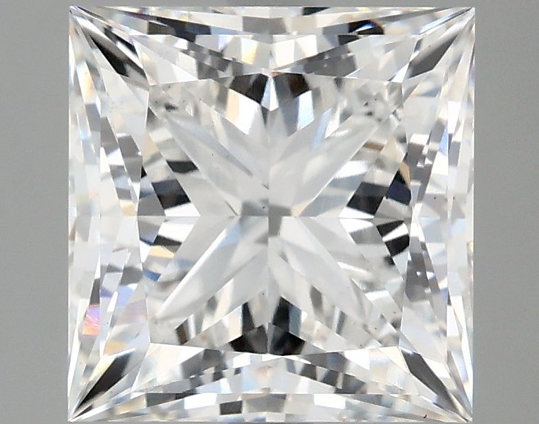 4.19 ct. princess Lab Grown Diamond front image