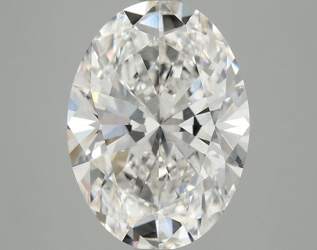 3.94 ct. oval Lab Grown Diamond front image