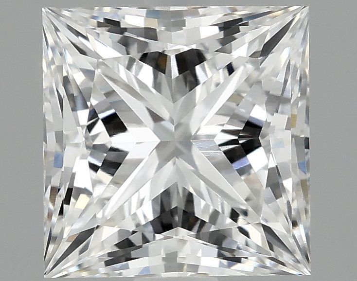 2.09 ct. princess Lab Grown Diamond front image