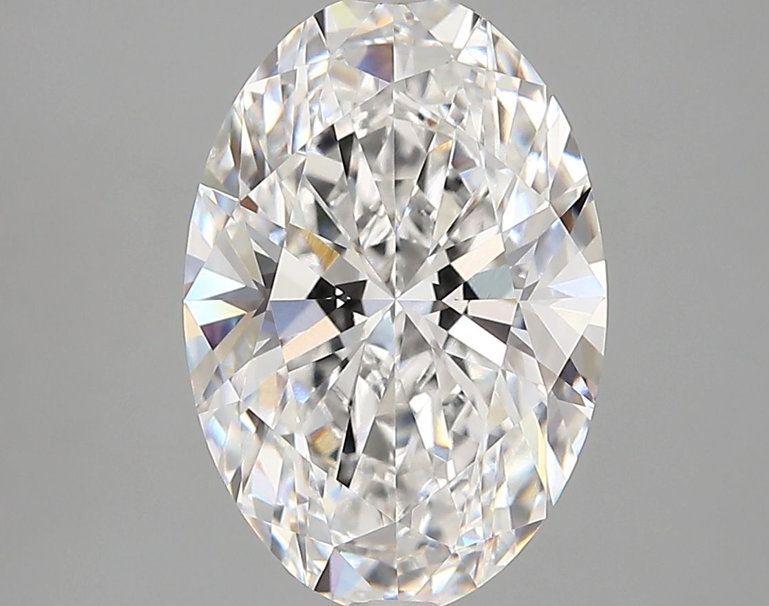 3.93 ct. oval Lab Grown Diamond front image