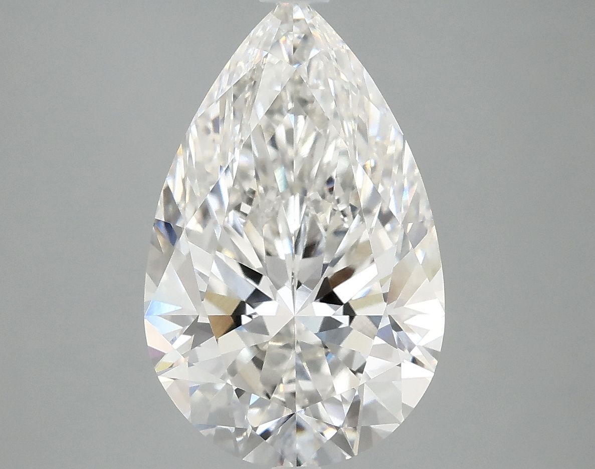 4.10 ct. pear Lab Grown Diamond front image