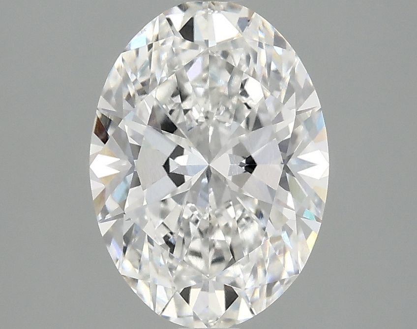 2.10 ct. oval Lab Grown Diamond front image