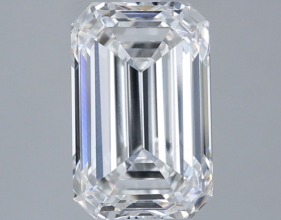 3.58 ct. emerald Lab Grown Diamond front image