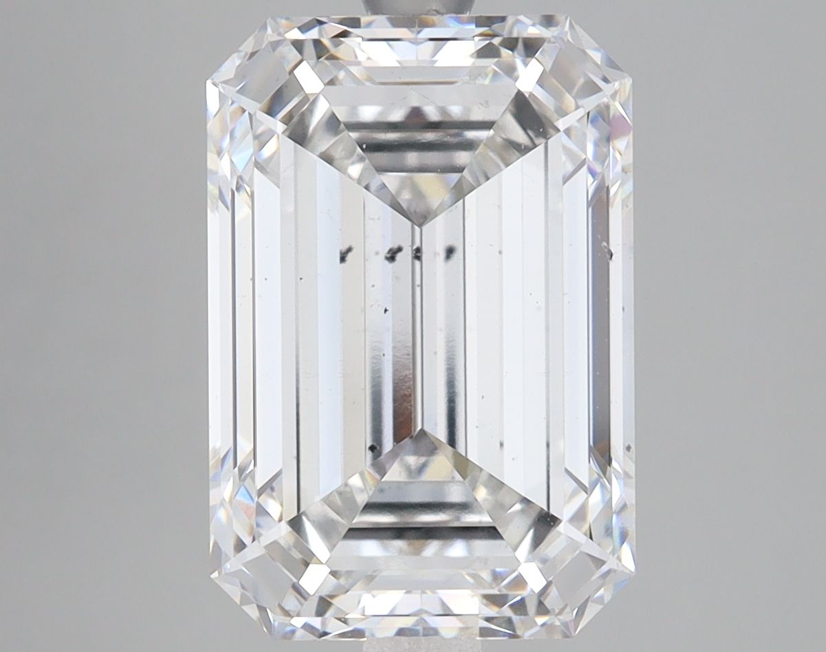 6.01 ct. emerald Lab Grown Diamond front image