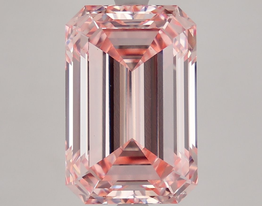 7.10 ct. emerald Lab Grown Diamond front image