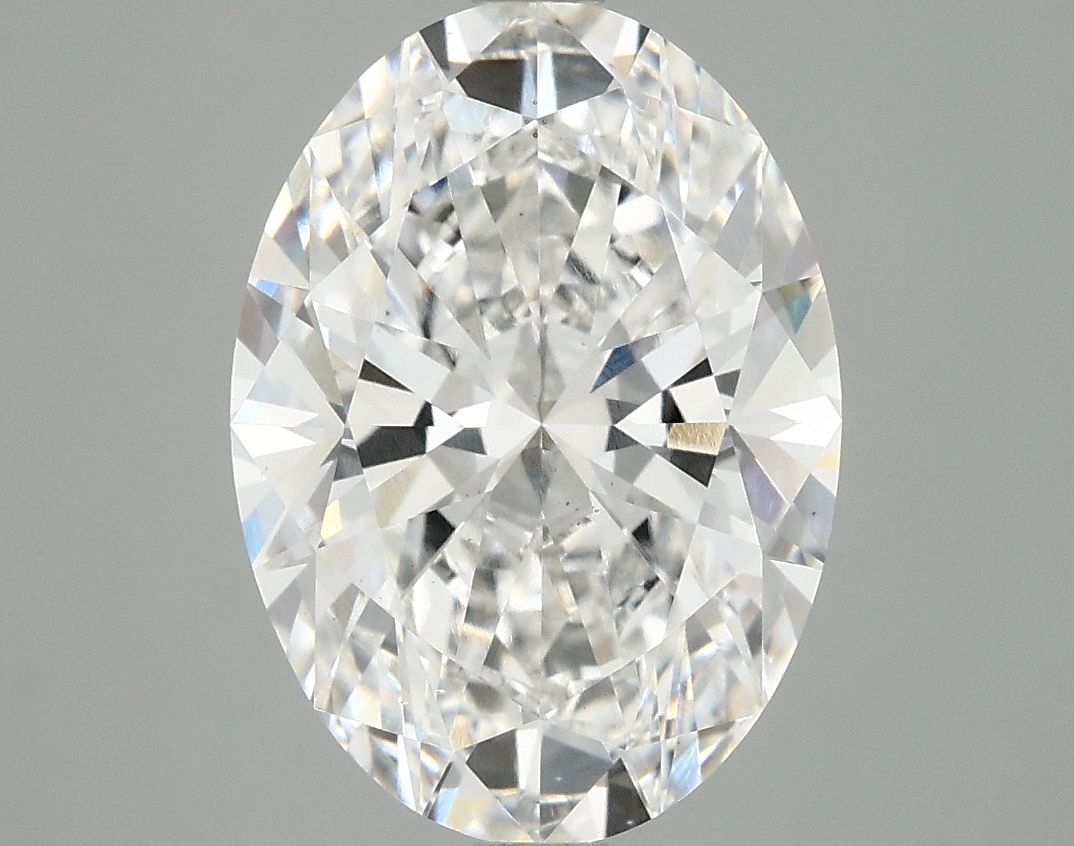4.10 ct. oval Lab Grown Diamond front image