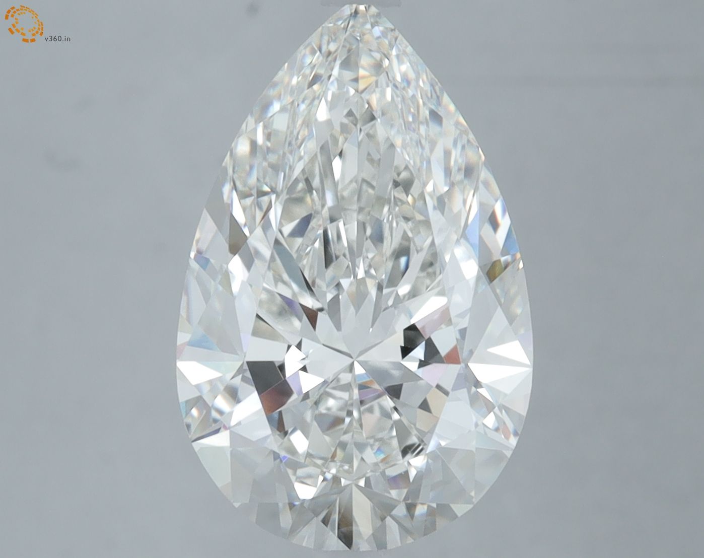 5.23 ct. pear Lab Grown Diamond front image