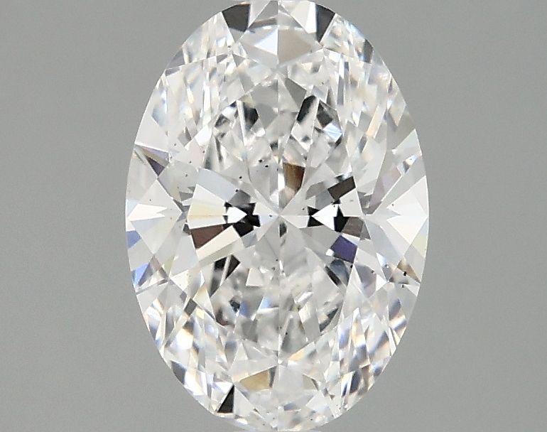 1.52 ct. oval Lab Grown Diamond front image