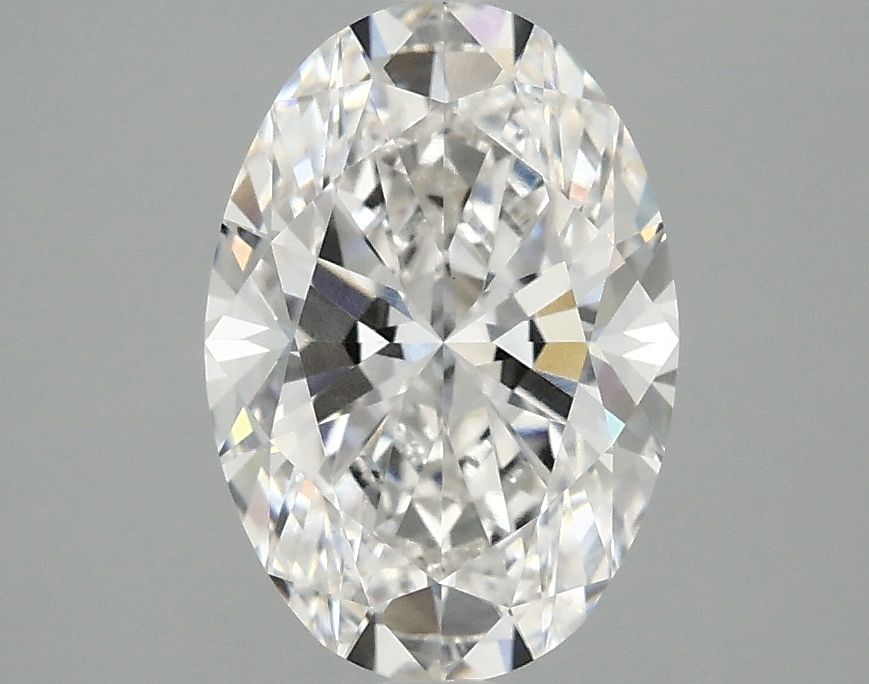 2.10 ct. oval Lab Grown Diamond front image