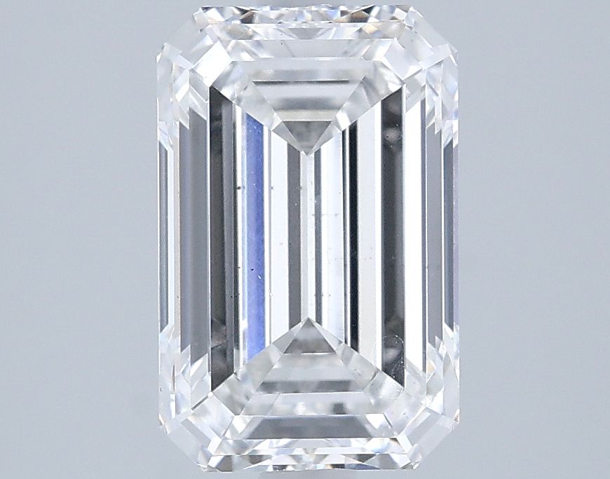 2.71 ct. emerald Lab Grown Diamond front image