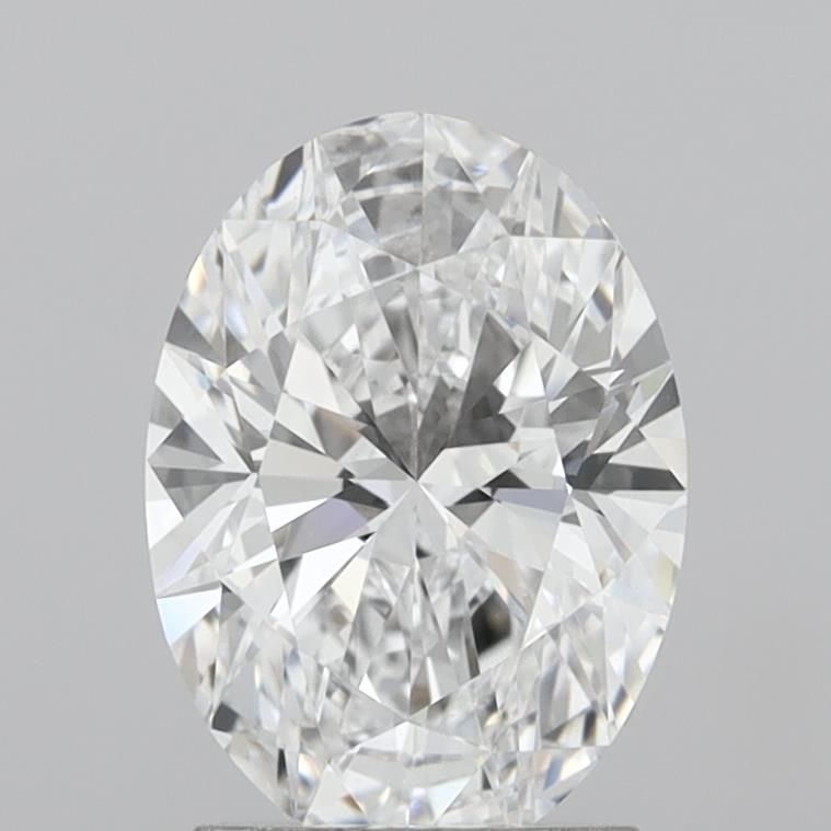 2.05 ct. oval Lab Grown Diamond front image