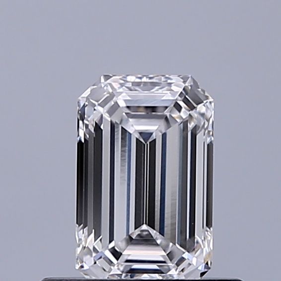 0.59 ct. emerald Lab Grown Diamond front image