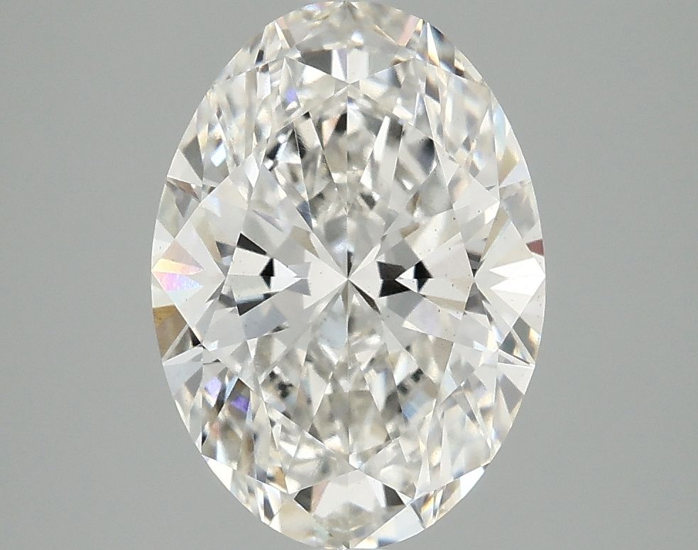 2.86 ct. oval Lab Grown Diamond front image