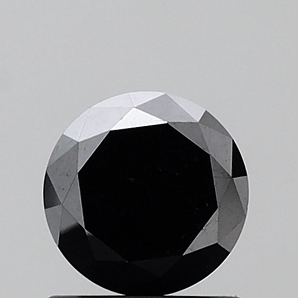 1.22 Carat Round Diamond Black VVS2