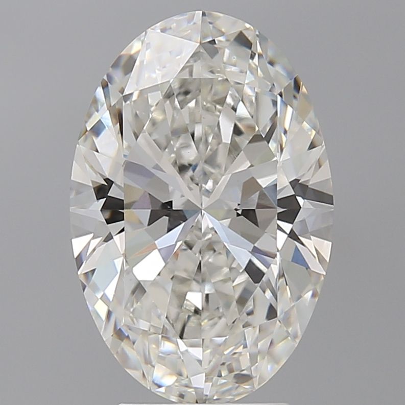 4.50 ct. oval Lab Grown Diamond front image