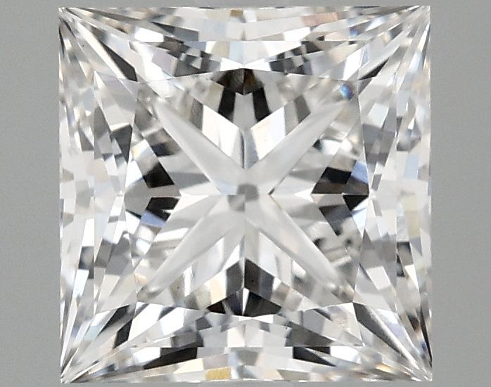 2.58 ct. princess Lab Grown Diamond front image