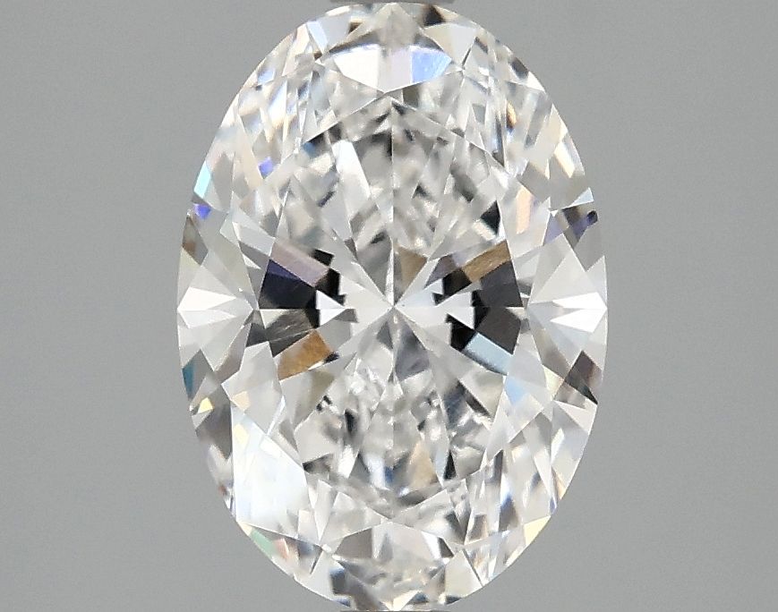 2.10 ct. oval Lab Grown Diamond front image