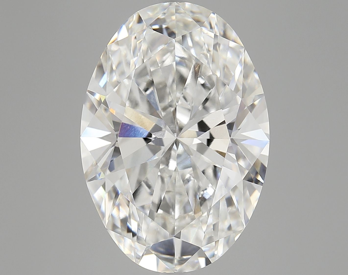 9.11 ct. oval Lab Grown Diamond front image