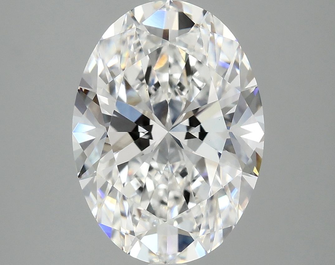 4.09 ct. oval Lab Grown Diamond front image