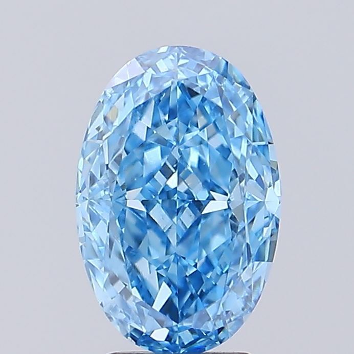 2.45 ct. oval Lab Grown Diamond front image