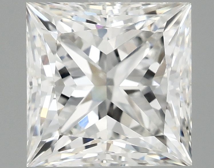 2.10 ct. princess Lab Grown Diamond front image