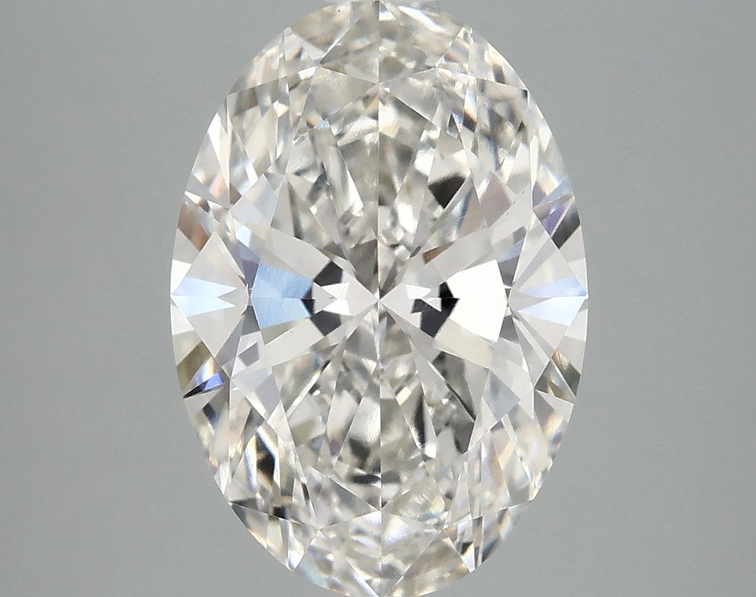 3.91 ct. oval Lab Grown Diamond front image