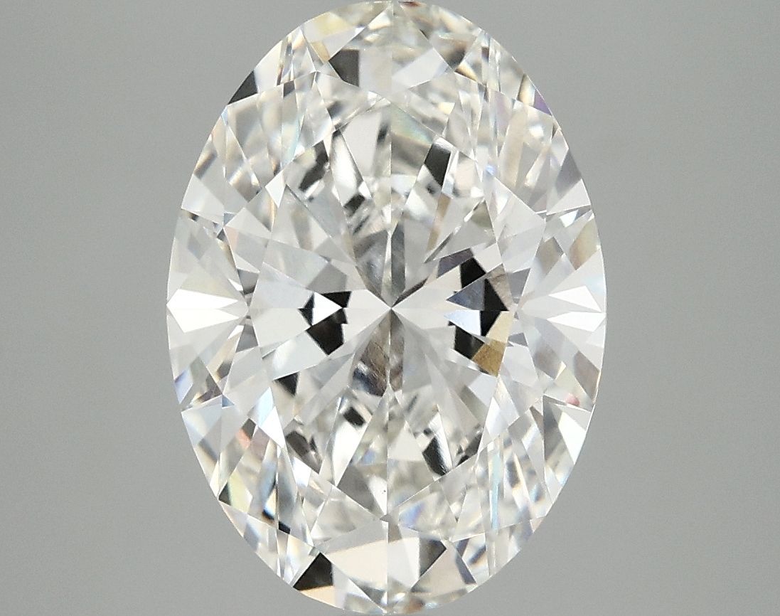 4.09 ct. oval Lab Grown Diamond front image