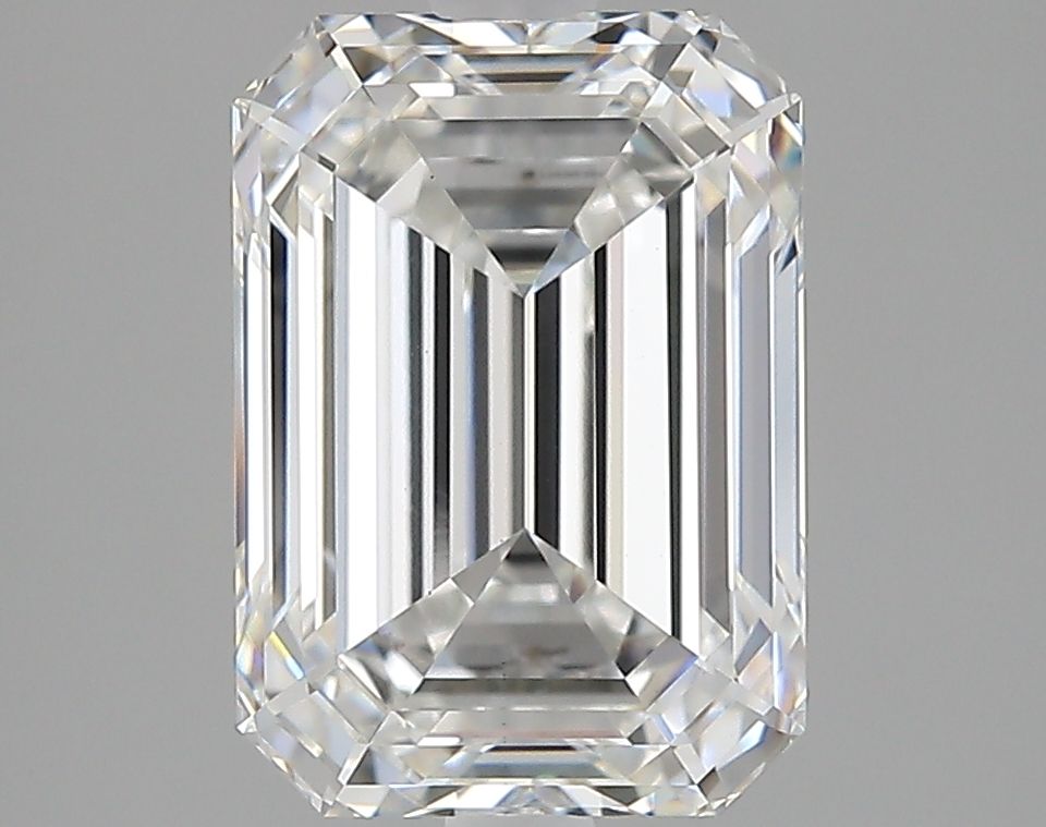 4.05 ct. emerald Lab Grown Diamond front image